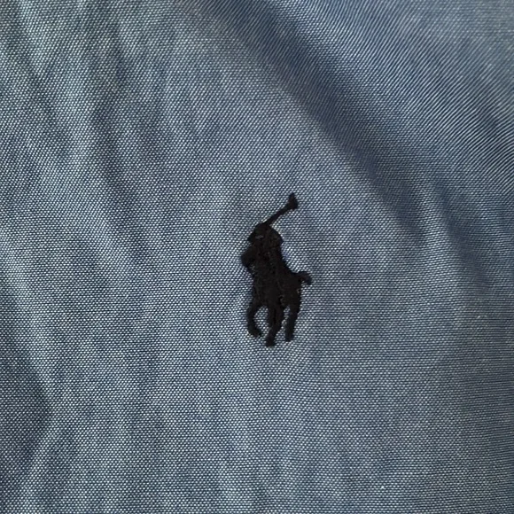 French blue Ralph Lauren button up great condition - Picture 2 of 3